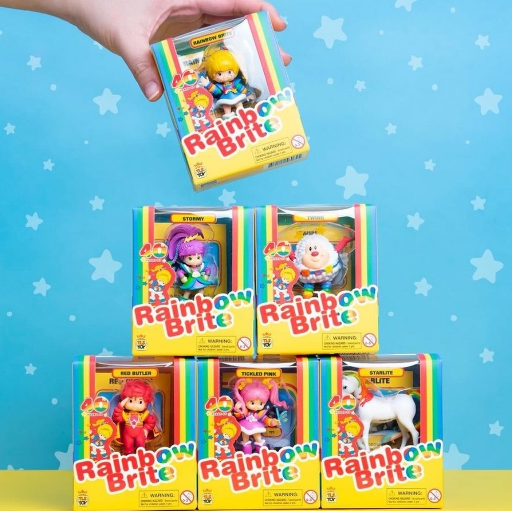 Rainbow Brite Mini Figures 40TH Anniversary Complete Collection 🌈